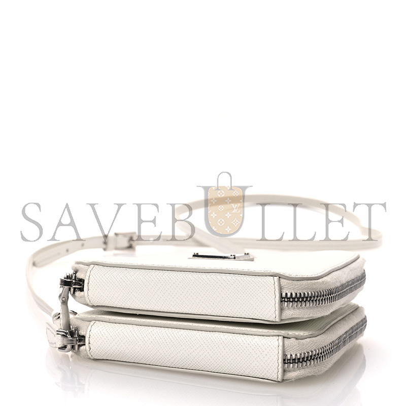 Pra*a saffiano leather mini pouch 1nr015 (15*10cm)